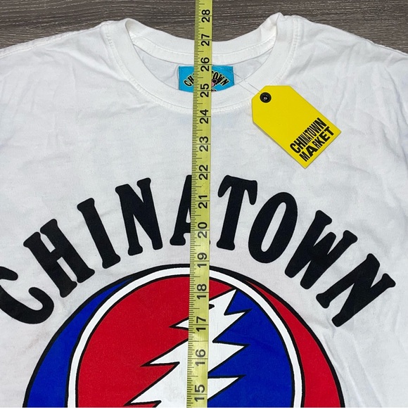 NEW CHINATOWN MARKET x GRATEFUL DEAD Deadtown Tie Dye T-Shirt Men’s Size Small - Picture 4 of 5